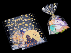 मुद्रण ओपीपी बैग लोगो अनुकूलित करें प्लास्टिक बैग खाद्य पैकेजिंग के लिए आत्म चिपकने वाला बैग